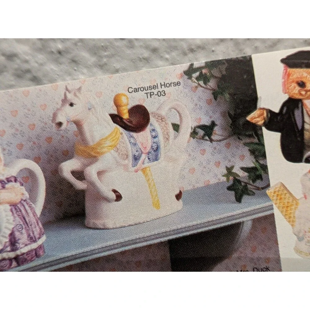 The Leonardo Collection Carousel Celebration Horse Teapot Boxed